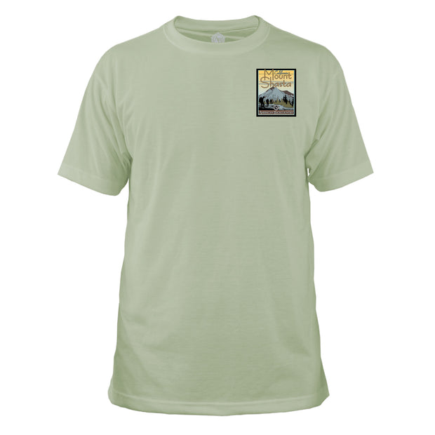 Mount Shasta Vintage Destinations Basic Crew T-Shirt