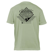 Olympic National Park Diamond Topo Basic Crew T-Shirt