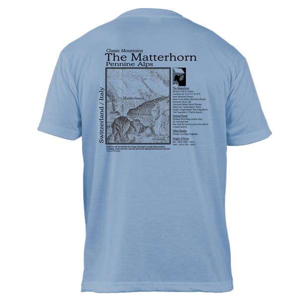 Matterhorn Classic Mountain Basic Crew T-Shirt