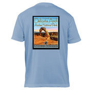 Delicate Arch National Park Vintage Destinations Basic Crew T-Shirt