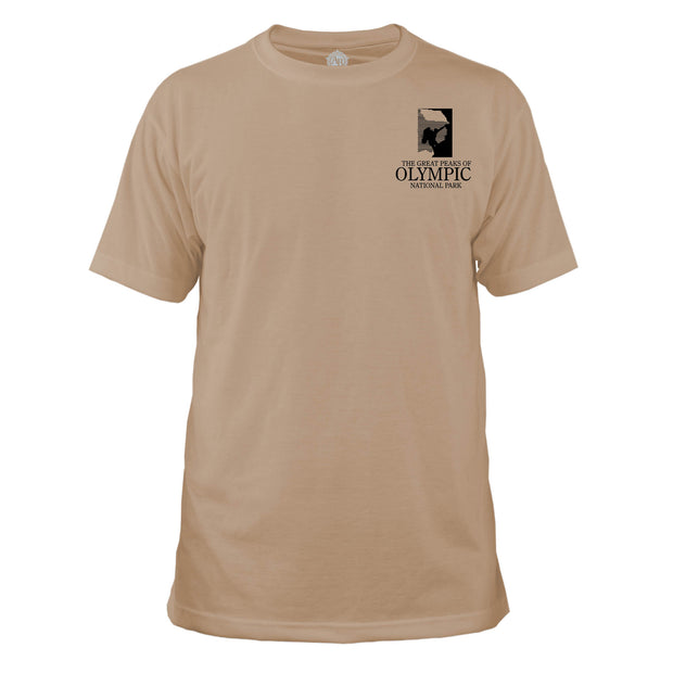 Olympic National Park Diamond Topo Basic Crew T-Shirt