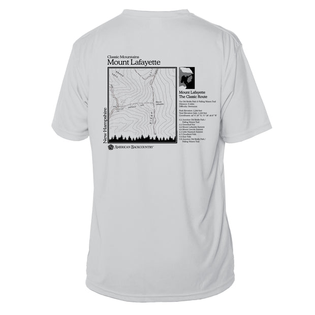 Mount Lafayette Classic Mountain Short Sleeve Microfiber Men's T-Shirt
