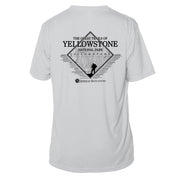Yellowstone National Park Great Trails Short Sleeve Microfiber Men's T-Shirt