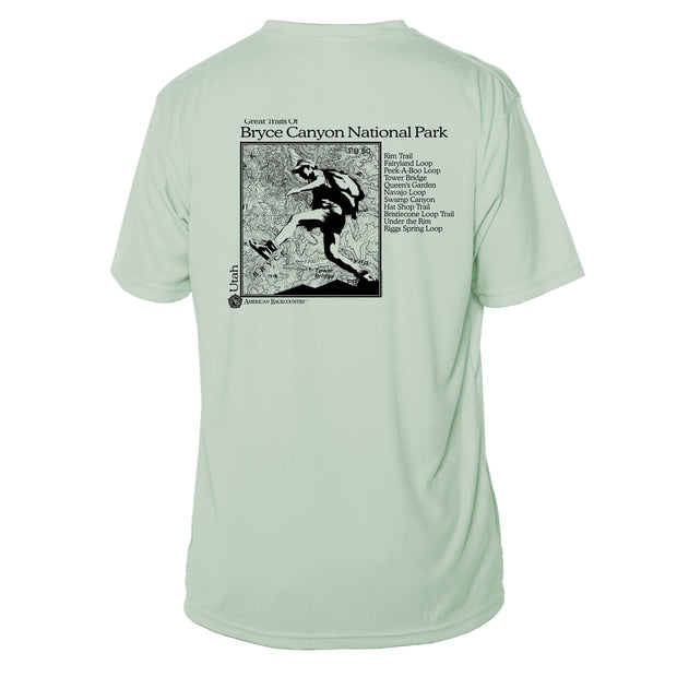 Bryce Canyon National Park Great Trails Short Sleeve Microfiber Men's T-Shirt