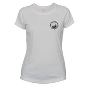 Retro Compass Joshua Tree National Park Microfiber Short Sleeve Women's T-Shirt