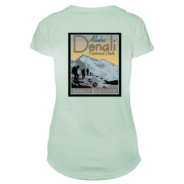 Denali National Park Vintage Destinations Microfiber Women's T-Shirt
