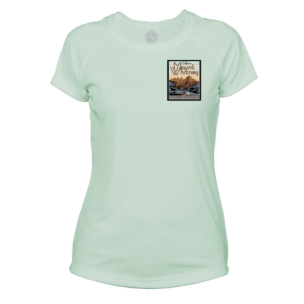 Mount Whitney Vintage Destinations Microfiber Women's T-Shirt