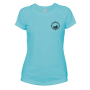 Retro Compass Joshua Tree National Park Microfiber Short Sleeve Women's T-Shirt