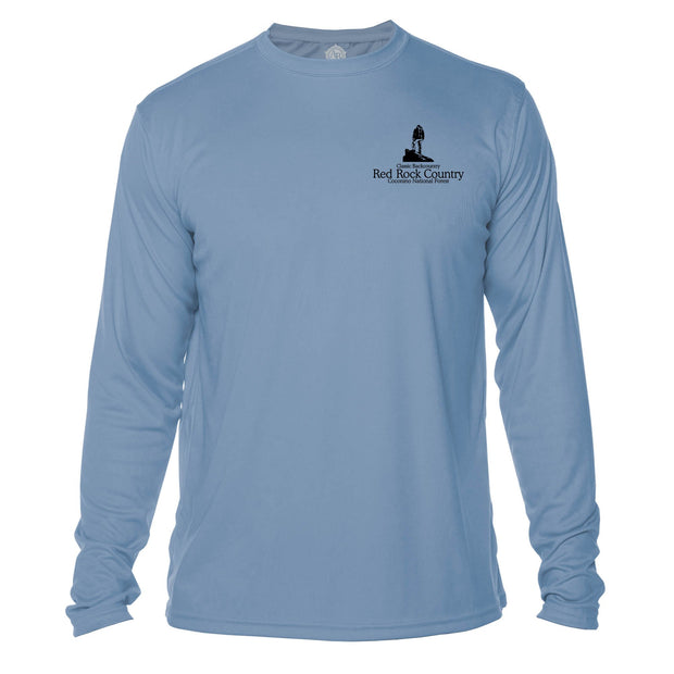 Red Rock Country Classic Backcountry Long Sleeve Microfiber Men's T-Shirt