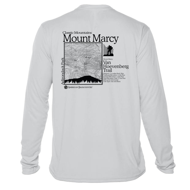 Mount Marcy Classic Mountain Long Sleeve Microfiber Men's T-Shirt