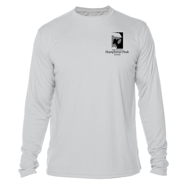 Humphrey's Peak Classic Mountain Long Sleeve Microfiber Men's T-Shirt
