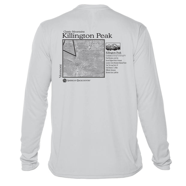 Killington Classic Mountain Long Sleeve Microfiber Men's T-Shirt
