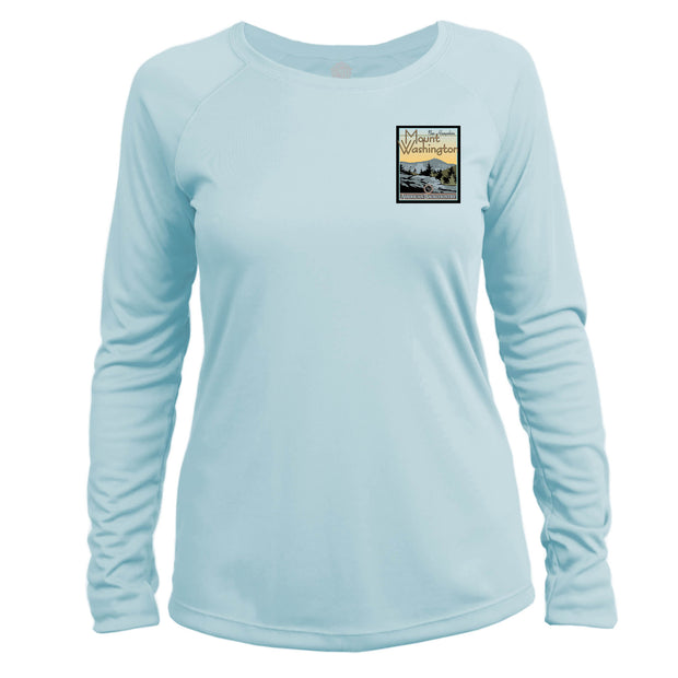 Mount Washington Vintage Destinations Long Sleeve Microfiber Women's T-Shirt