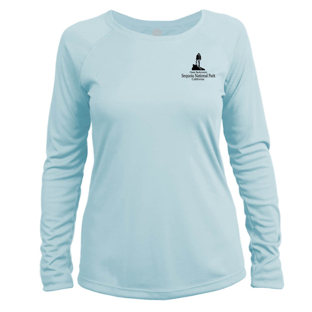 Sequoia National Park Classic Backcountry Long Sleeve Microfiber Women's T-Shirt
