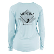 Arizona Diamond Topo  Long Sleeve Microfiber Women's T-Shirt