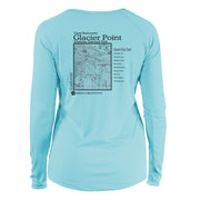 Glacier Point National Park Classic Backcountry Long Sleeve Microfiber Women's T-Shirt