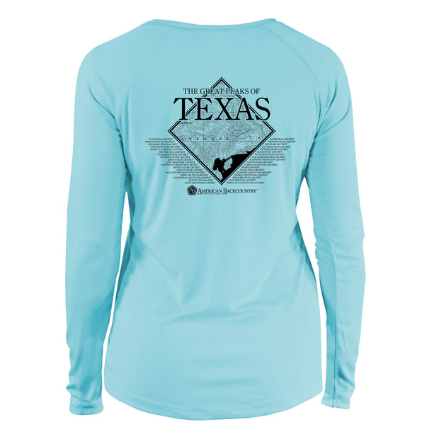 Texas Diamond Topo Long Sleeve Microfiber Women's T-Shirt