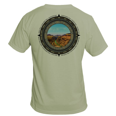 Retro Compass Grand Canyon National Park Basic Performance T-Shirt