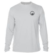 Retro Compass Joshua Tree National Park Microfiber Long Sleeve T-Shirt