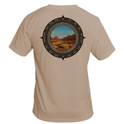 Retro Compass Canyonlands National Park Basic Performance T-Shirt