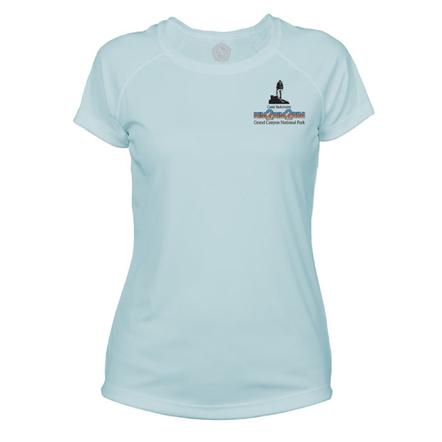 Rim 2 Rim 2 Rim Classic Mountain Microfiber Women's T-Shirt