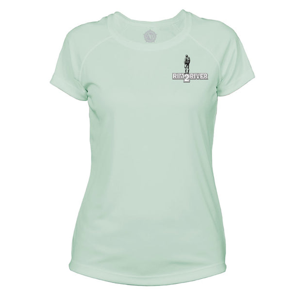 Rim 2 River Classic Mountain Microfiber Women's T-Shirt