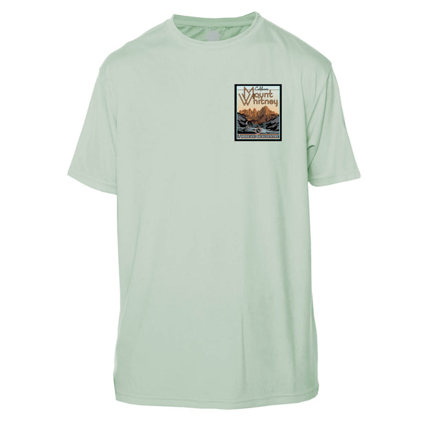 Mount Whitney Vintage Destinations Short Sleeve Microfiber Men's T-Shirt