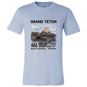 Vintage Backcountry Grand Teton  REPREVE® Crew T-Shirt