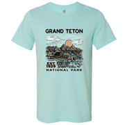 Vintage Backcountry Grand Teton  REPREVE® Crew T-Shirt