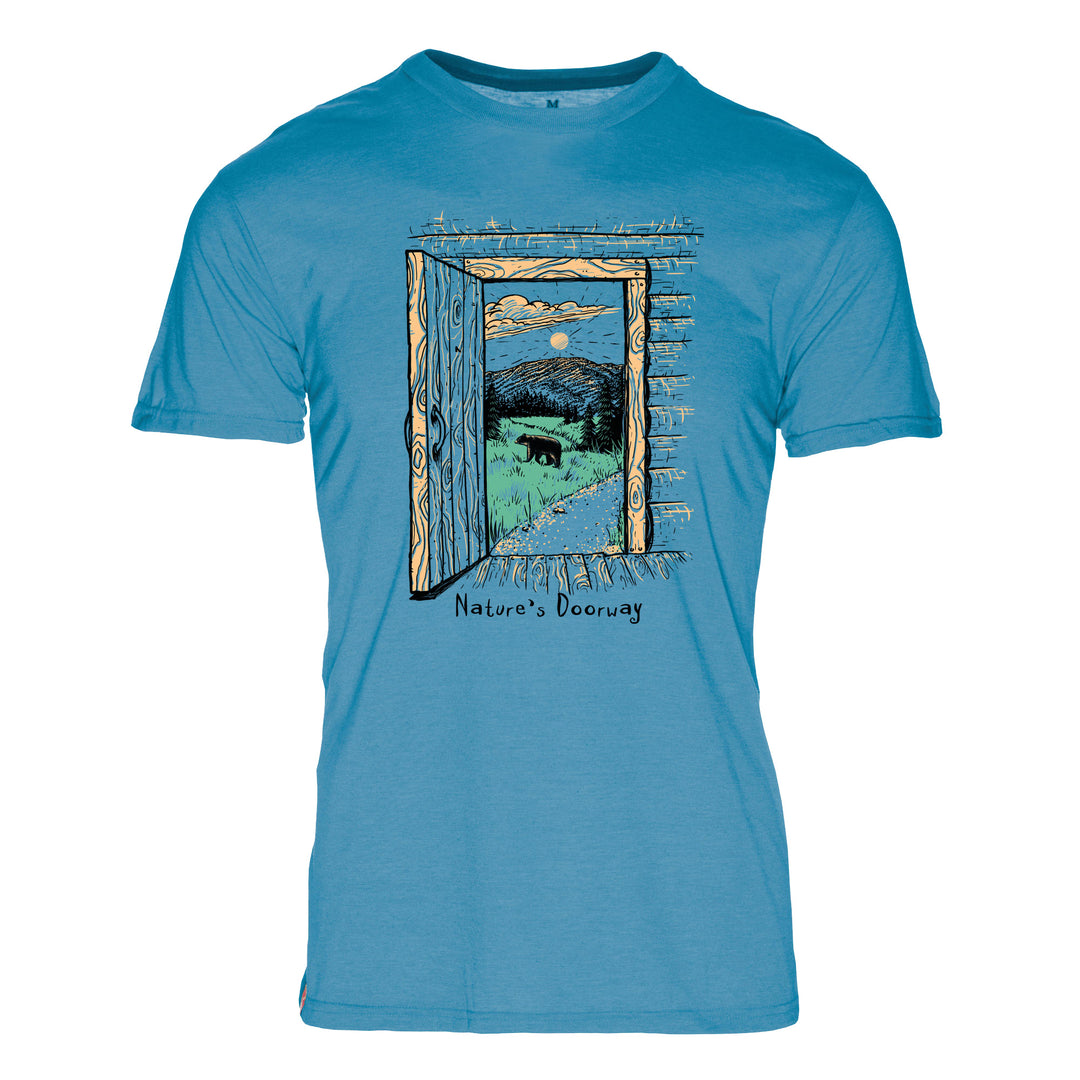 Neverless Maglietta da uomo Backprint Spritzing The Day Neverless Maglietta da uomo Backprint Spritzing The Day