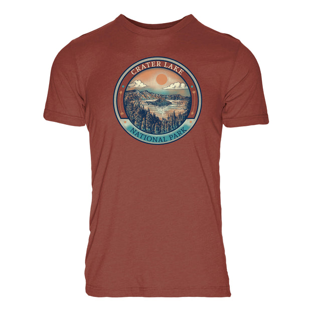 Crater Lake National Park Ornate Destinations REPREVE® T-Shirt
