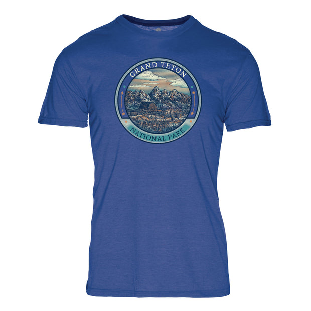 Grand Teton National Park Ornate Destinations REPREVE® T-Shirt