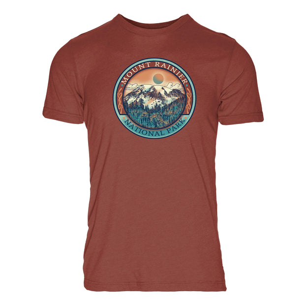 Mount Rainier National Park Ornate Destinations REPREVE® T-Shirt