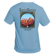 Retro Interpretive Mount Whitney Basic Performance T-Shirt