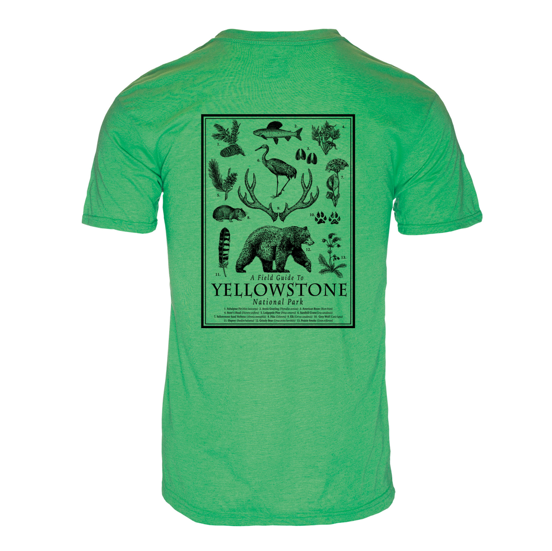 Field Guide Yellowstone National Park REPREVE® Crew T-Shirt