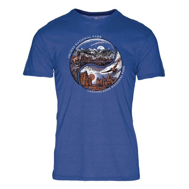 Yin Yang Arches National Park REPREVE® Crew T-Shirt