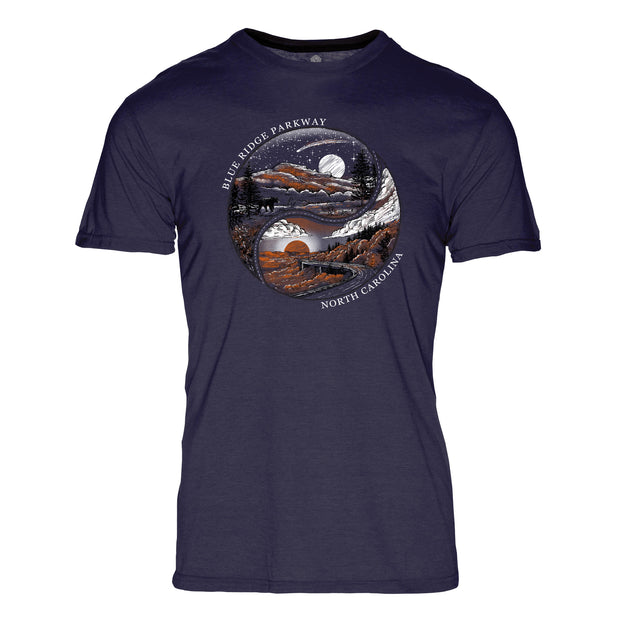 Yin Yang Blue Ridge Parkway REPREVE® Crew T-Shirt