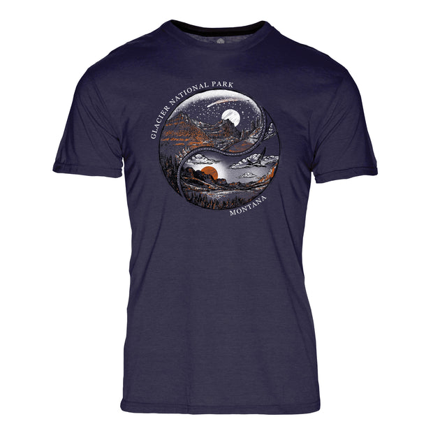 Yin Yang Glacier National Park REPREVE® Crew T-Shirt – American Backcountry