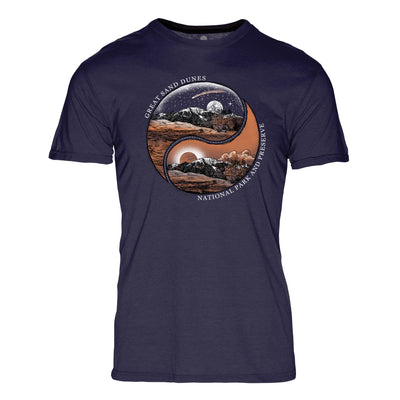Yin Yang Great Sand Dunes National Park REPREVE® Crew T-Shirt