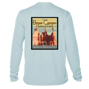 Bryce Canyon National Park Vintage Destinations Long Sleeve Men's Microfiber Men's T-Shirt