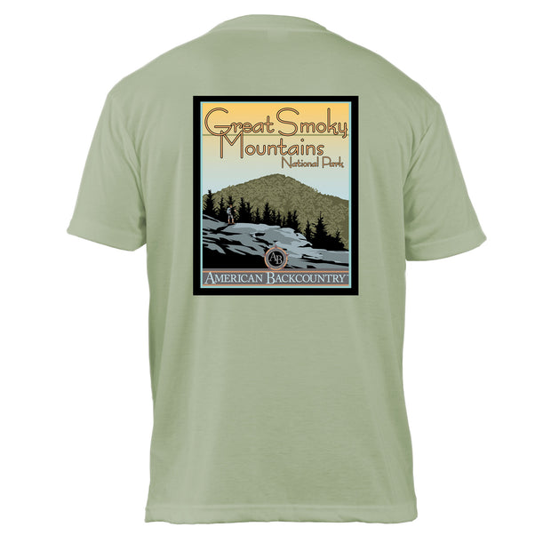 Smoky Mountain National Park Vintage Destinations Basic Crew T-Shirt