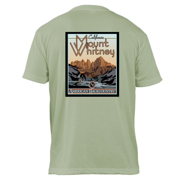 Mount Whitney Vintage Destinations Basic Crew T-Shirt