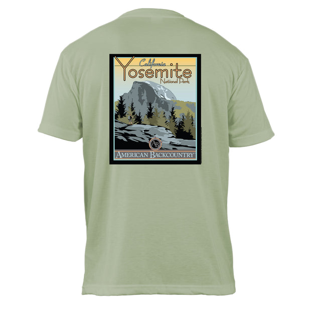 Yosemite National Park Vintage Destinations Basic Crew T-Shirt