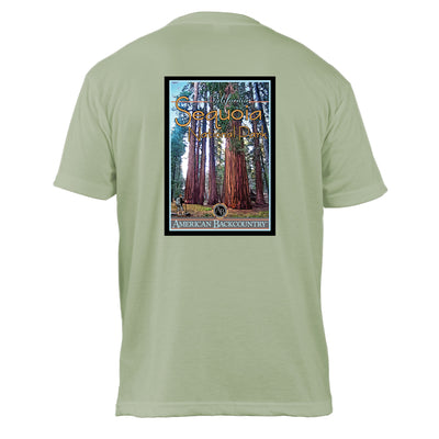 Sequoia National Park Vintage Destinations Basic Crew T-Shirt