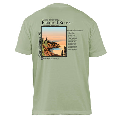 Pictured Rocks Classic Backcountry Basic Crew T-Shirt
