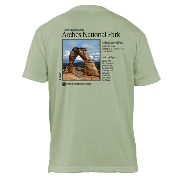 Arches National Park Classic Backcountry Basic Crew T-Shirt
