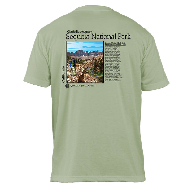 Sequoia National Park Classic Backcountry Basic Crew T-Shirt