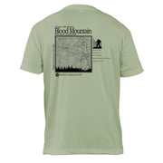 Blood Mountain Classic Mountain Basic Crew T-Shirt