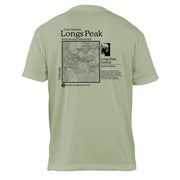 Longs Peak Classic Mountain Basic Crew T-Shirt