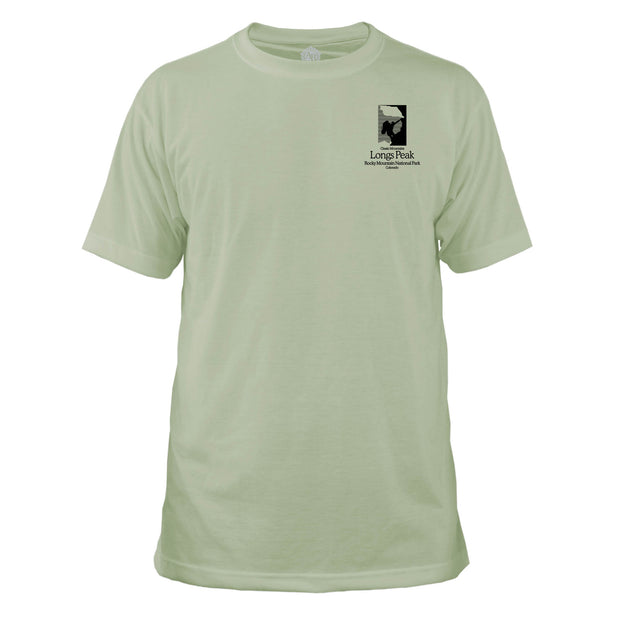 Longs Peak Classic Mountain Basic Crew T-Shirt